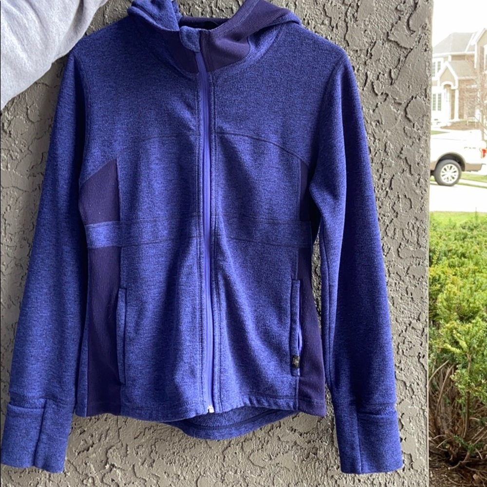 Prana Blue/ Purple Full Zip Jacket